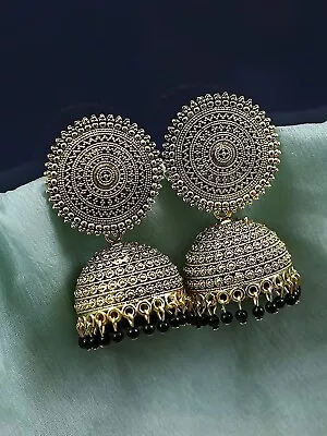 Classic Indian Jhumka Earrings • $22