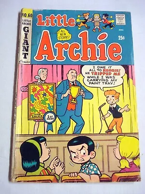 Little Archie Giant #60 1970 Fair The Little Archies And Little Sabrina Stories • $6.99