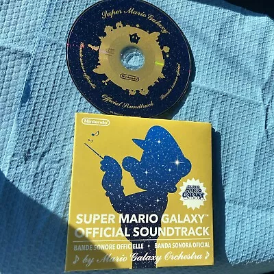 Super Mario Galaxy Official Soundtrack By Mario Galaxy Orchestra (CD 2007) • $11.99