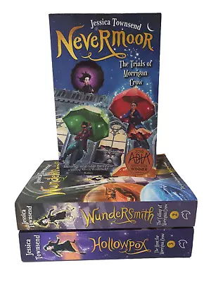Jessica Townsend The Trials Of Morrigan Crow Nevermoor Wundersmith Hollowpox Pb • $39.99