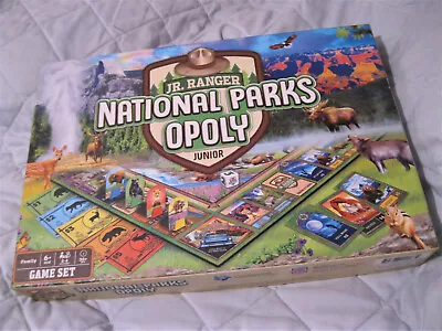 Jr. Ranger National Parks Opoly Junior Monopoly Educational Board Game COMPLETE • $15