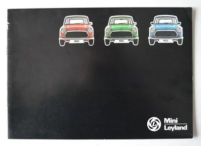 MINI Leyland 1978 Dealer Brochure - French - France • $14.54