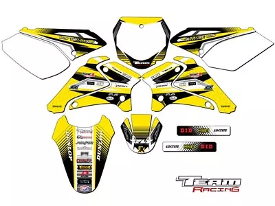 2001-2007 Suzuki Drz 125 Drz125 Graphics Kit Decals Mx 2002 2003 2004 2005 2006 • $79.99