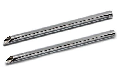 $107.79 • Buy Chrome 30 Inch Straight Exhaust Pipe Extension Fits Harley Davidson