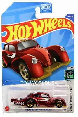 2022 Hot Wheels #142 HW Contoured Volkswagen Kafer Racer Red • $2.25