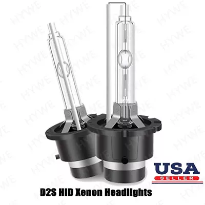 2x D2S 35W 6500K HID Xenon Replacement Low/High Beam Headlight Lamp Bulbs White • $17.60