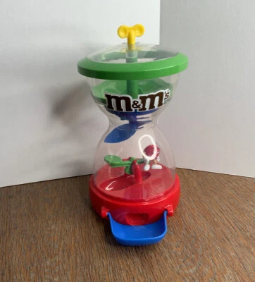 £10.19 • Buy M&M Red Plain Chocolate Candy Dispenser With Spinning Slide & SeeSaw