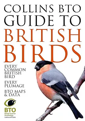 Collins BTO Guide To British Birds - Illustrated Hardback 1st Edition • £18.99