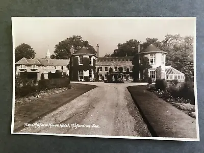 Milford House Hotel Milford-on-Sea. C.1950? Now Three House With Adjacent Builds • £1.95