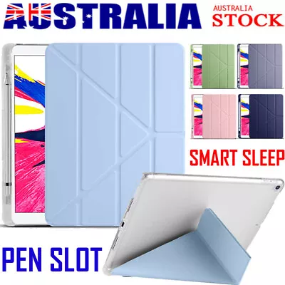 $19.39 • Buy PU Leather Case Cover For IPad 5/6/7/8/9th Gen Mini 6 Air 1 2 3 4 5 Pro 10.5 11 