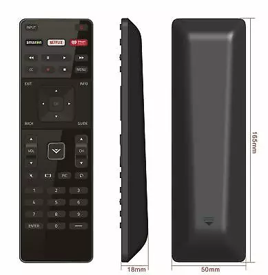 VIZIO TV Remote Control XRT122  For Smart TV W/ Amazon/Netflix/iHeart Key • $5.99