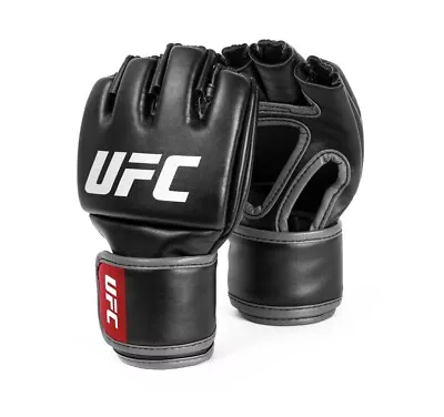 UFC ULTIMATE KOMBAT MMA 5oz FITNESS GLOVES SIZE Small/Med OPEN PALM DESIGN New • $24.99