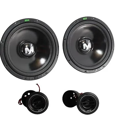 Deaf Bonce Machete 6.5  Component Speakers 130 Watt 4 Ohm 65 Watt RMS Pair • $49.99