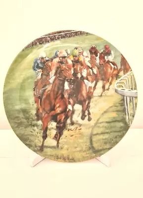 Coalport - THE DERBY - 'The Spirit Of The Turf' Decorative Plate Collectable • £11.99