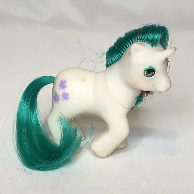 Vintage 1986 My Little Pony Baby Gusty Unicorn Beddy Bye Eyes MLP G1 SPOTS • $9.99