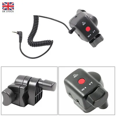 Camcorder Zoom Remote Control+2.5mm Jack Cable For Sony Panasonic Lanc Canon NEW • £19.14