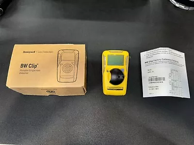 Honeywell BWC2-H BW Clip Single Gas H2S Monitor - Yellow - October 2021 • $30