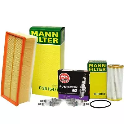 Mann Filters & NGK Spark Plugs Ignition Tune-Up Kit For VW Jetta 2.0L Turbo • $96.95