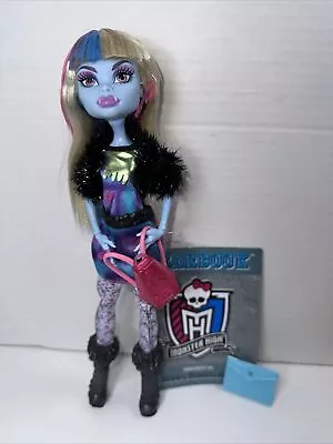 Monster High Doll Abbey Bominable Picture Day Boots Diary • $49.99