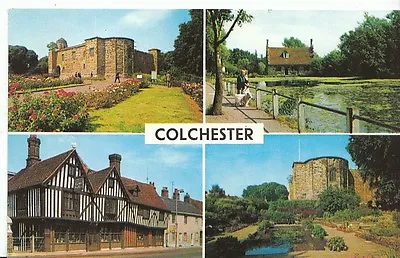 Essex Postcard - Views Of Colchester  ZZ119 • £1.50