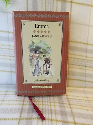 Lovely Collectors Library Emma By Jane Austin Hardback Book With Dustcover 6x4in • £5
