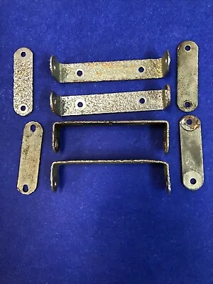 Vintage GM Chevrolet Station Wagon Wind Deflector Brackets Patina Clean Pitting • $49