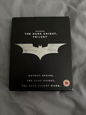 The Dark Knight Trilogy [Batman] [Blu-ray] + Photo Book • £1.99