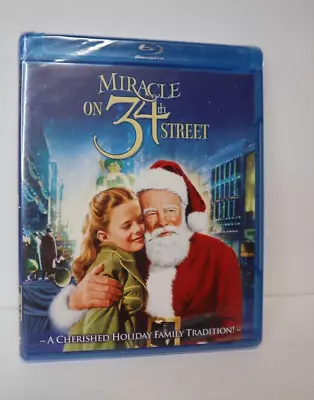 Miracle On 34th Street (Blu-ray 1947) New And Sealed • $4.99