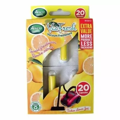 20 Vacuum Cleaner Air Freshener Tablets Scented Capsules Tubes Hoover Dust Bags! • £3.49