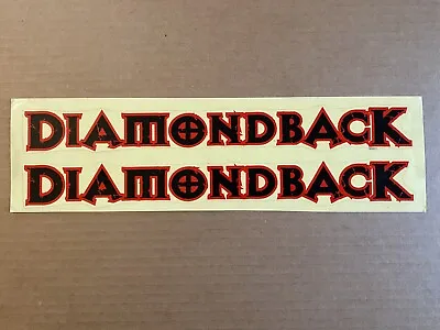 NOS Diamondback Vintage Bmx Frame Sticker/Decal GT03149 • $45.95