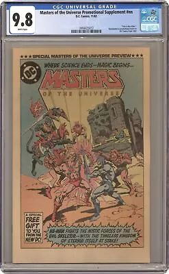 Masters Of The Universe Special Preview Insert NN CGC 9.8 1982 3994425012 • $43