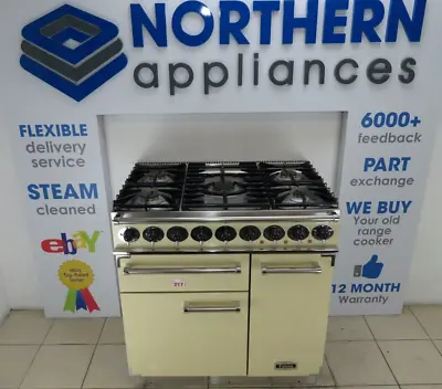 Falcon Range Cooker Dual Fuel  90 Steam Cleaned 12 Months Warranty 217C • £1599