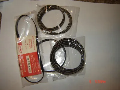 16MM VICTOR-KALART 70-15 70-25 Projector Belts 4 Belt Set New Kalart Belt Set • $59.67