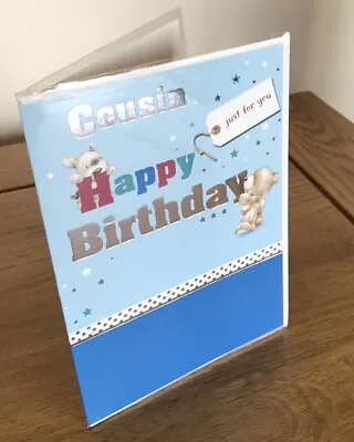 Cousin Birthday Card 7.5” X 5.5” Design By Selective New Ref 5254 • £1.69