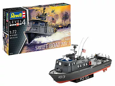 $25 • Buy Revell Germany 1/72 US Navy Swift Patrol Boat MK. I Viet Nam Model Kit # 321