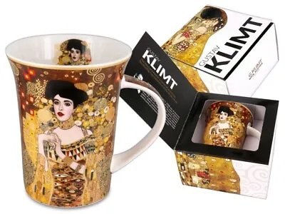 12 Oz Adele Bloch By Klimt Porcelain Mug In A Gift Box Art Mug Coffee Tea MUG • $24.26