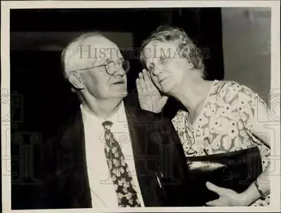 1938 Press Photo Representative David & Mrs. Lewis At Mt. Rainier Maryland • $9.99