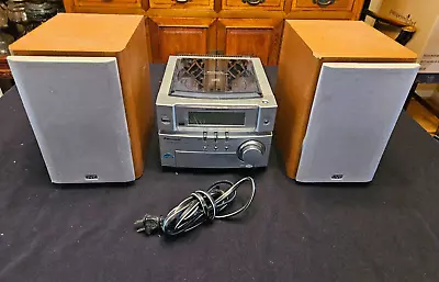 Panasonic CD STEREO SYSTEM SA-PM03 ~ JVS Speakers ~ W/Manual ~ TESTED WORKS! • $96