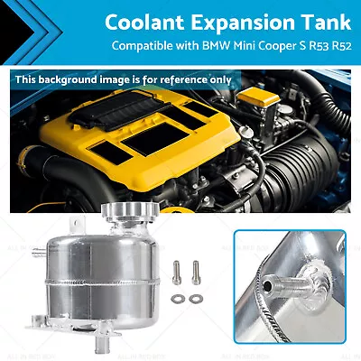 Coolant Expansion Tank Suitable For BMW Mini Cooper S R53 2002-2006 Silver • $63.99