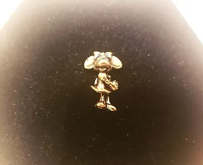 Minnie Mouse 3D Sterling Silver Charm Walt Disney • $13