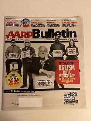 AARP Bulletin January/February 2020 Paperback / SPECIAL REPORT AGEISM 50 PAGES • $9.99