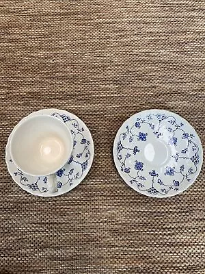 Myott Fine Staffordshire Ware  Finlandia  Pattern Cup And 2 Saucers Set-england • $12