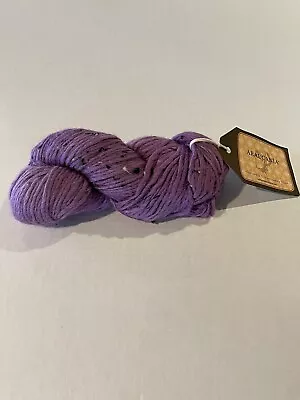 New  Araucania Yarn Azapa  Wool/Alpaca/Silk Color 818 Purple 20 Hanks X 140 Yds • $10.79