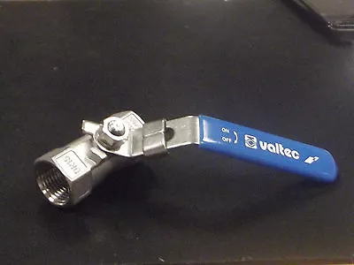 £39.99 • Buy Stainless Steel Long Handle Locking Ball Valves, 316 Ball Valves Bsp Threads