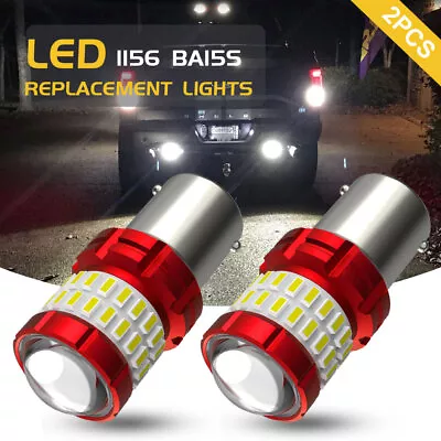 1156 7506 LED Backup Reverse Light Xenon White Bright For VW Beetle 2002-2005 2X • $11.29