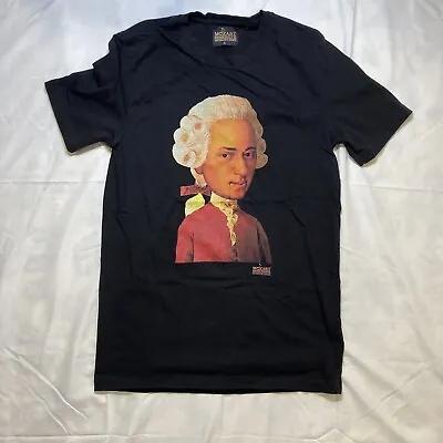 Mozart Immmersive Black Size Large T-Shirt 100% Cotton Classical Music Composer • $18.50