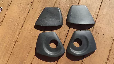 Volvo 240 Seat Trim Cover Plate Molding BLACK Full Set Of 4 Pieces L+R Seats • $20