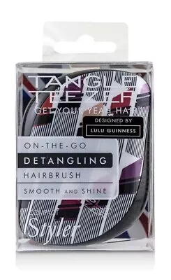 Tangle Teezer Detangling Compact Styler Hairbrush Lipstick - Lulu Guinness • £12