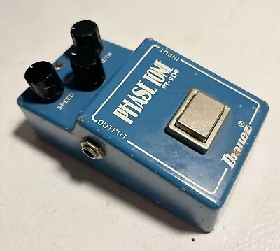 Vintage Ibanez PT-909 Guitar Effects Phase Tone Pedal 1980s • $135