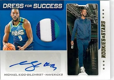 2019-20 Chronicles Dress For Success Blue Auto Michael Kidd-Gilchrist 07/25 • $12